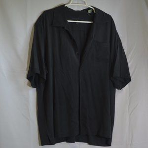 Black Tommy Bahama Collared Shirt Button Up XL